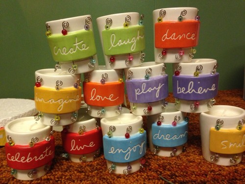 Candela messaggio votivo dept - messaggio,