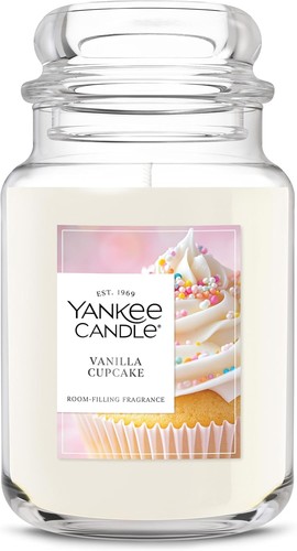 Cupcake alla vaniglia candela - cupcake,